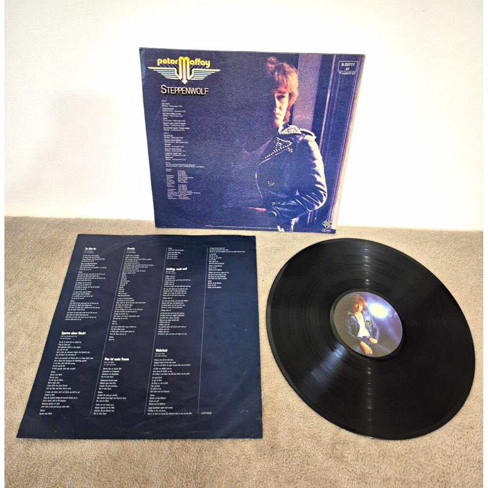 Peter Maffay Steppenwolf Vinyl LP 12" 33 RPM Telefunken 6.23777 AT Rock